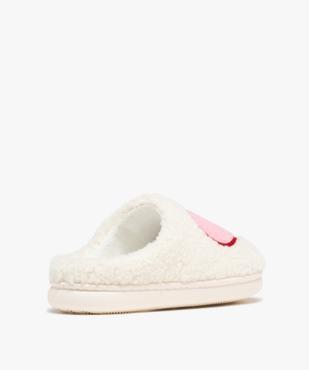 Chaussons mules chaudes et douillettes femme vue4 - GEMO 4G FEMME - GEMO