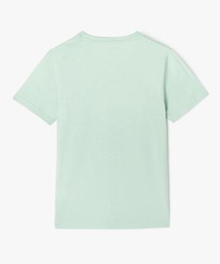Tee-shirt graphique streetwear garçon vue4 - GEMO 4G GARCON - GEMO