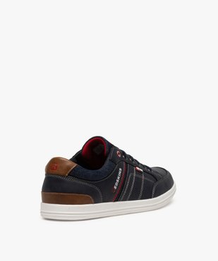 Tennis homme bi-matières à lacets - Redskins vue4 - REDSKINS - GEMO