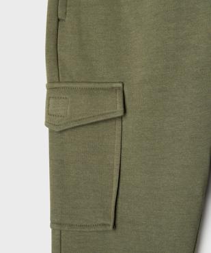 Jogging cargo molletonné garçon vue2 - GEMO (ENFANT) - GEMO