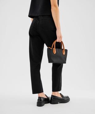 Jean mom taille haute femme vue5 - GEMO(FEMME PAP) - GEMO