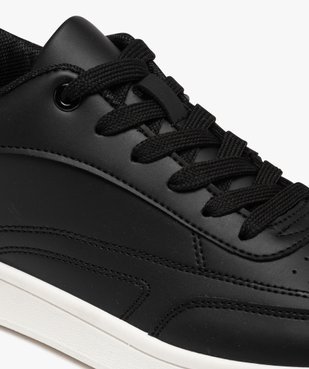 Baskets homme unies style rétro à lacets avec semelle épaisse vue6 - 1E PRIX BY GEMO - GEMO