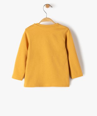 Tee-shirt bébé garçon imprimé fantaisie vue3 - GEMO(BEBE DEBT) - GEMO