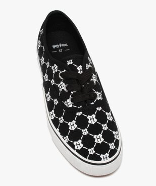 Tennis femme en toile skateshoes imprimées - Harry Potter vue5 - HARRY POTTER - GEMO