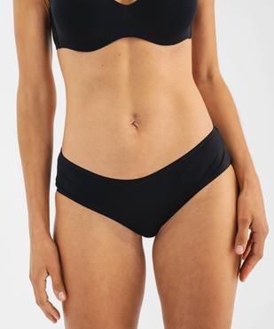 Shorties unis en microfibre femme (lot de 2) vue12 - GEMO 4G FEMME - GEMO