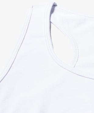 Brassière avec dos nageur fille vue2 - GEMO 4G FILLE - GEMO
