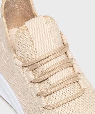 Baskets basses running en mesh à lacets femme - Valentina Baldano vue6 - VALENTINA BALDA - GEMO