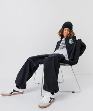 Jean cargo transformable coupe large garçon vue5 - GEMO (JUNIOR) - GEMO