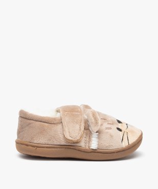 Chaussons garçon en forme de castor fermeture scratch vue2 - GEMO (ENFANT) - GEMO