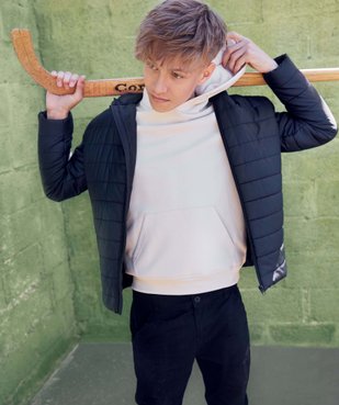 Sweat garçon molletonné avec capuche vue6 - GEMO (JUNIOR) - GEMO
