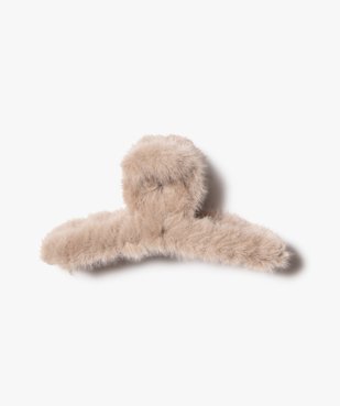Pince femme forme crabe en maille peluche vue1 - GEMO (ACCESS) - GEMO