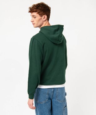 Sweat à capuche intérieur molletonné homme vue3 - GEMO (HOMME) - GEMO