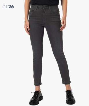 Pantalon femme coupe Slim taille haute – L26 vue1 - GEMO(FEMME PAP) - GEMO