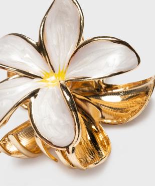 Pince à cheveux crabe en forme de fleur vue2 - GEMO (ACCESS) - GEMO