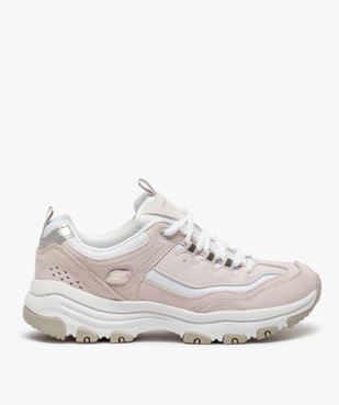 Tennis femme à épaisse semelle - Skechers vue1 - SKECHERS - GEMO