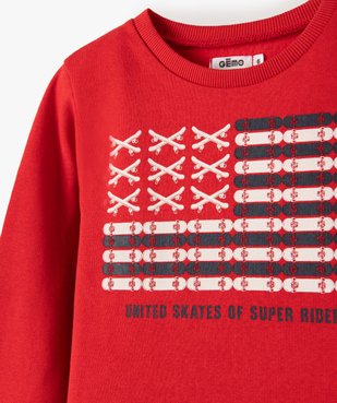 Sweat garçon avec motifs vue2 - GEMO (ENFANT) - GEMO