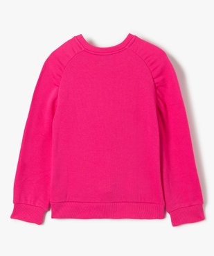 Sweat fille avec motif Princesse Peach - Super Mario vue4 - MARIO - GEMO