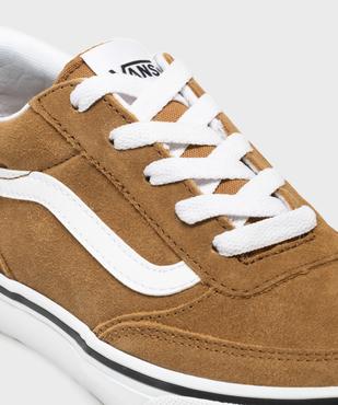 Baskets basses dessus cuir Brooklyn LS garçon - Vans vue6 - VANS - GEMO