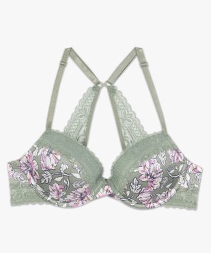 Soutien-gorge femme à armatures avec bretelles multipositions vue4 - GEMO(HOMWR FEM) - GEMO