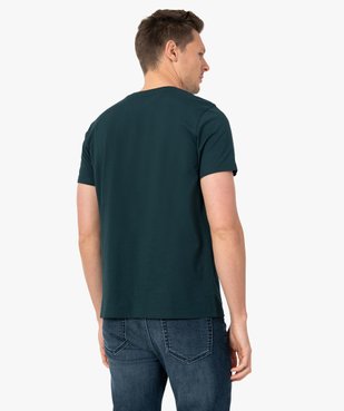 Tee-shirt homme à manches courtes et motif montagne vue3 - GEMO (HOMME) - GEMO