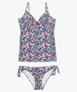 Maillot de bain de grossesse tankini à bonnets paddés vue4 - GEMO (MATER) - GEMO