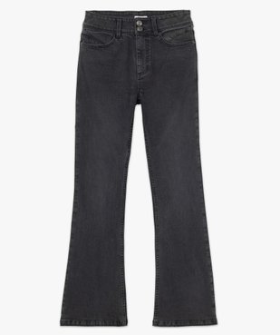 Jean femme coupe Bootcut taille haute vue4 - GEMO(FEMME PAP) - GEMO