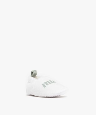 Chaussons de naissance en velours bébé vue2 - LITTLE LOVE GEMO FOR GOOD - GEMO