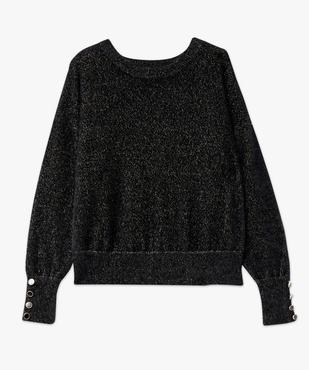 Pull pailleté en maille ultra douce femme vue4 - GEMO(FEMME PAP) - GEMO