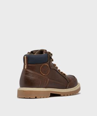 Chaussures montantes avec semelle crantée garçon - Buggy vue4 - BUGGY - GEMO