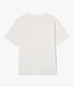 Tee-shirt manches courtes à motif fun garçon vue4 - GEMO (JUNIOR) - GEMO