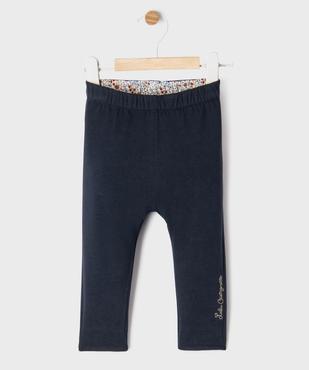 Legging réversible bébé fille - LuluCastagnette vue2 - LULU CASTAGNETTE GEMO FOR GOOD - GEMO
