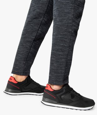 Baskets homme bicolores spécial moto - Ducati vue1 - DUCATI - GEMO