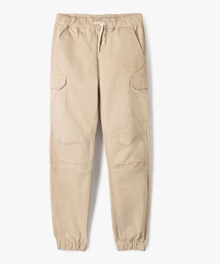 Pantalon jogger coupe cargo garçon - Camps United vue1 - CAMPS - GEMO