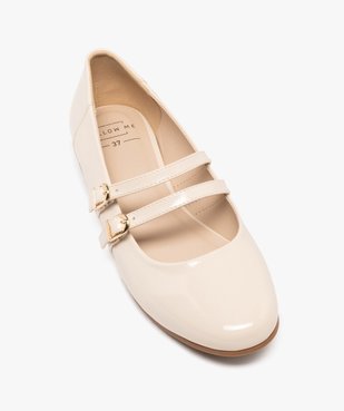 Ballerines vernies avec brides sur le dessus femme vue5 - FOLLOW ME - GEMO