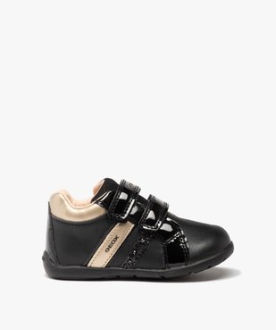 Chaussures premiers pas bébé fille à scratch – Geox vue1 - GEOX - GEMO