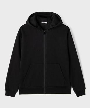 Sweat zippé à capuche garçon vue1 - GEMO (JUNIOR) - GEMO