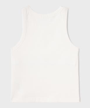 Débardeur court avec brassière intégrée fille vue3 - GEMO 4G FILLE - GEMO