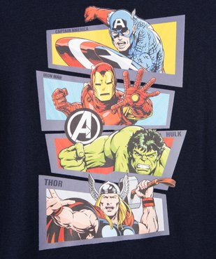 Tee-shirt à manches longues motifs Avengers garçon - Marvel vue2 - AVENGERS - GEMO