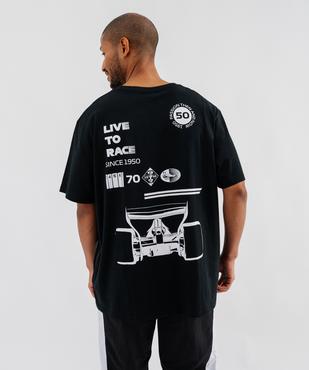 Tee-shirt avec motif voiture de course devant et dos homme - Formule 1 vue2 - FORMULA 1 - GEMO