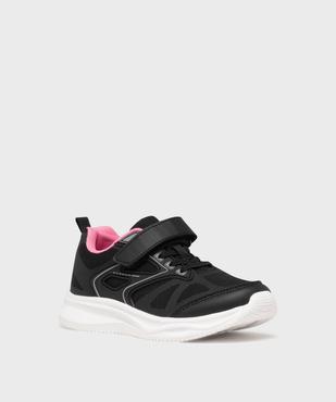 Baskets running en mesh fermeture scratch fille - 5 Miles vue2 - LOVELY WINGS - GEMO