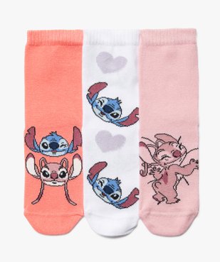 Chaussettes à motifs Lilo et Stitch fille (lot de 3) - Disney vue1 - LILO & STITCH - GEMO