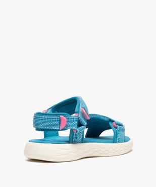 Sandales sport fille extra-légères à scratch vue4 - GEMO (ENFANT) - GEMO