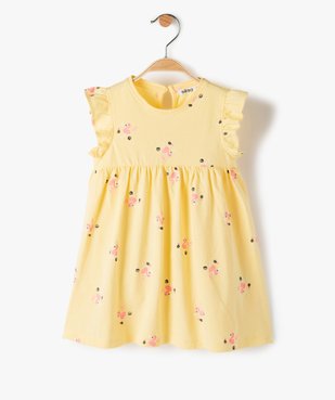 Robe bébé fille ample à motifs vue1 - GEMO(BEBE DEBT) - GEMO