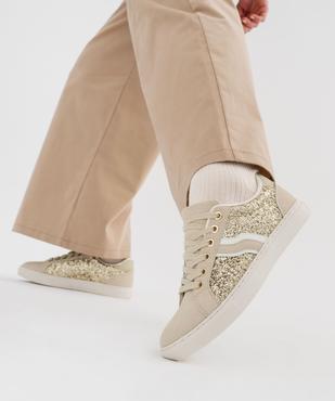 Baskets basses pailletées femme - Valentina Baldano vue1 - VALENTINA BALDA - GEMO