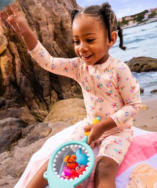 Maillot de bain combinaison à motifs fleuris bébé fille vue6 - GEMO(BEBE DEBT) - GEMO