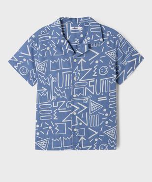 Chemise imprimée garçon vue2 - GEMO (ENFANT) - GEMO