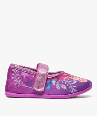 Chaussons fille à scratch pailleté - La Reine des Neiges vue1 - REINE DES NEIGE - GEMO