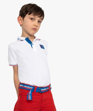 Polo garçon à manches courtes – Lulu Castagnette vue1 - LULUCASTAGNETTE - GEMO