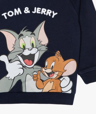Sweat bébé garçon molletonné - Tom & Jerry vue3 - TOM ET JERRY - GEMO