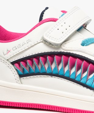 Baskets fille avec bandes colorées – LA Gear vue6 - L.A. GEAR - GEMO